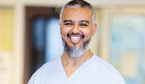 Hamzah Abu Rweileh, läkare, vårdenhetschef