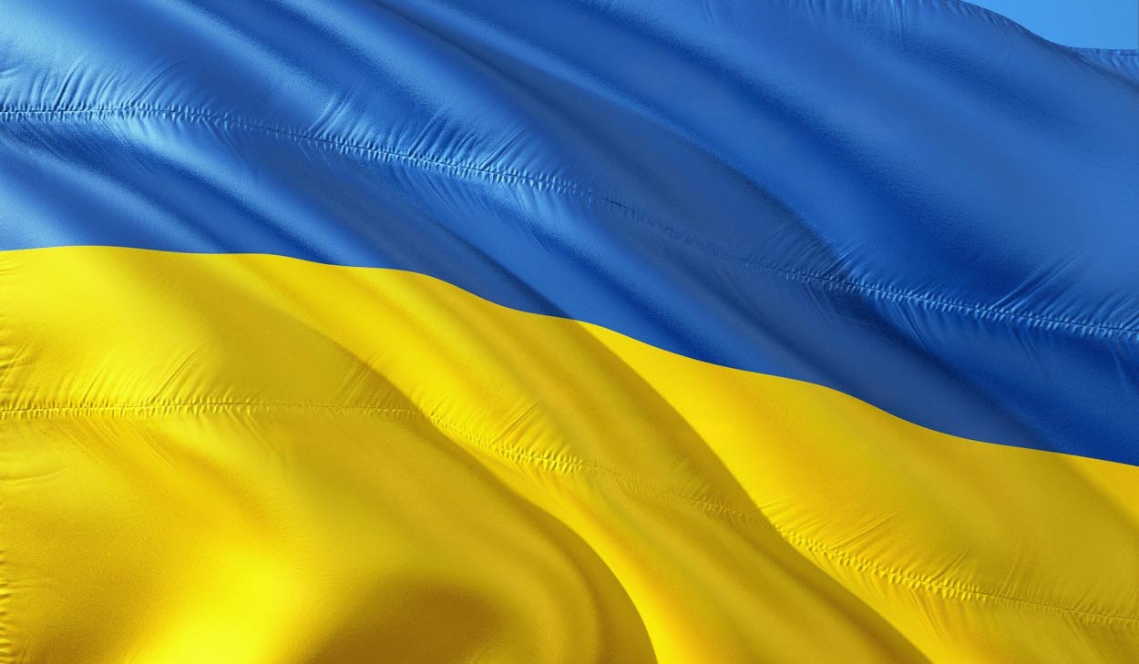 Ukrainska flaggan