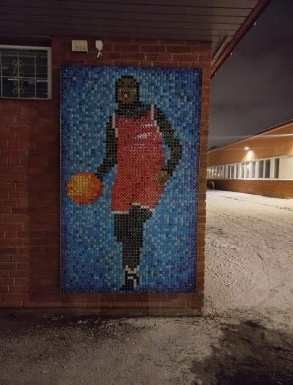 Konstverket Woman can