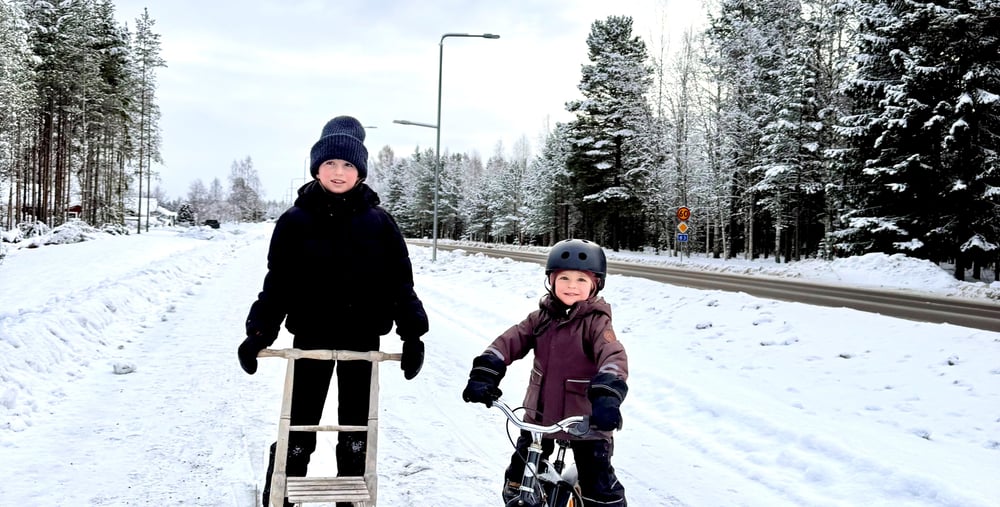 En ny gång- och cykelväg mellan Rolfhamre och Nore i Ljusdal gör det tryggare att cykla längs väg 83.