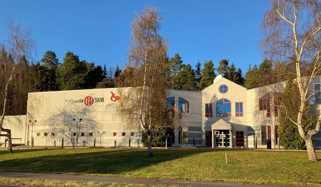 Hjälpmedel SAM i Gävle foto på byggnaden