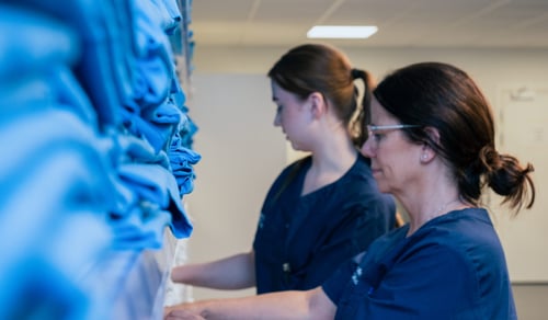 Annika Westlund
Rebecka Sjöstedt 

Logistik & service, Gävle 