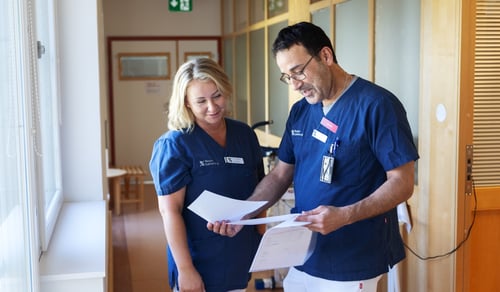 Amir Farkhooy – Läkare & Anna Lindberg – Undersköterska