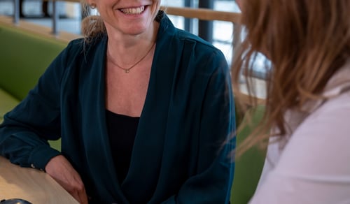 Sofia Karlsson, enhetschef och Jenny Tjällgren, enhetschef